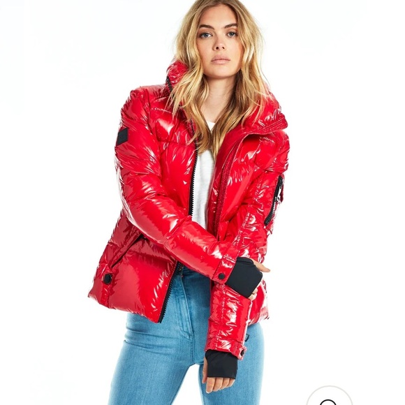 SAM. Girls Freestyle Goose Down Puffer Jacket Fuschia Size 14 - Picture 2 of 13